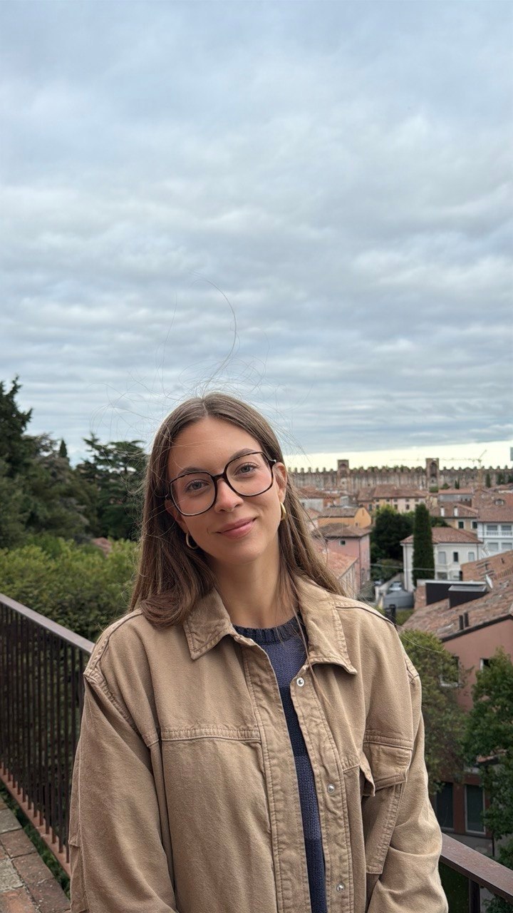 Sonya exploring an Italian town